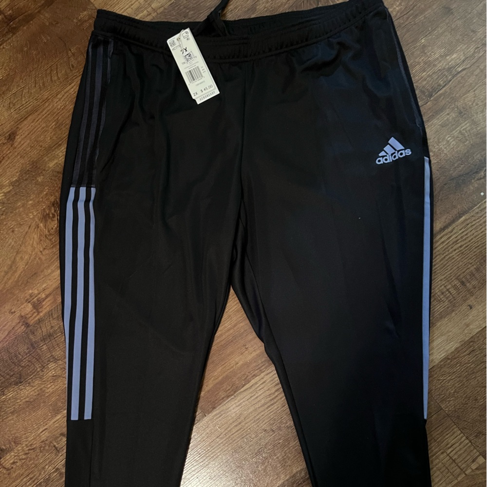 Plus Size 2X Black NWT Jogger Pants (part of 2 piece set pictured)